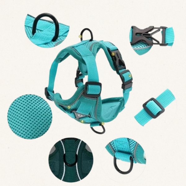 Adjustable No-Pull Dog Harness